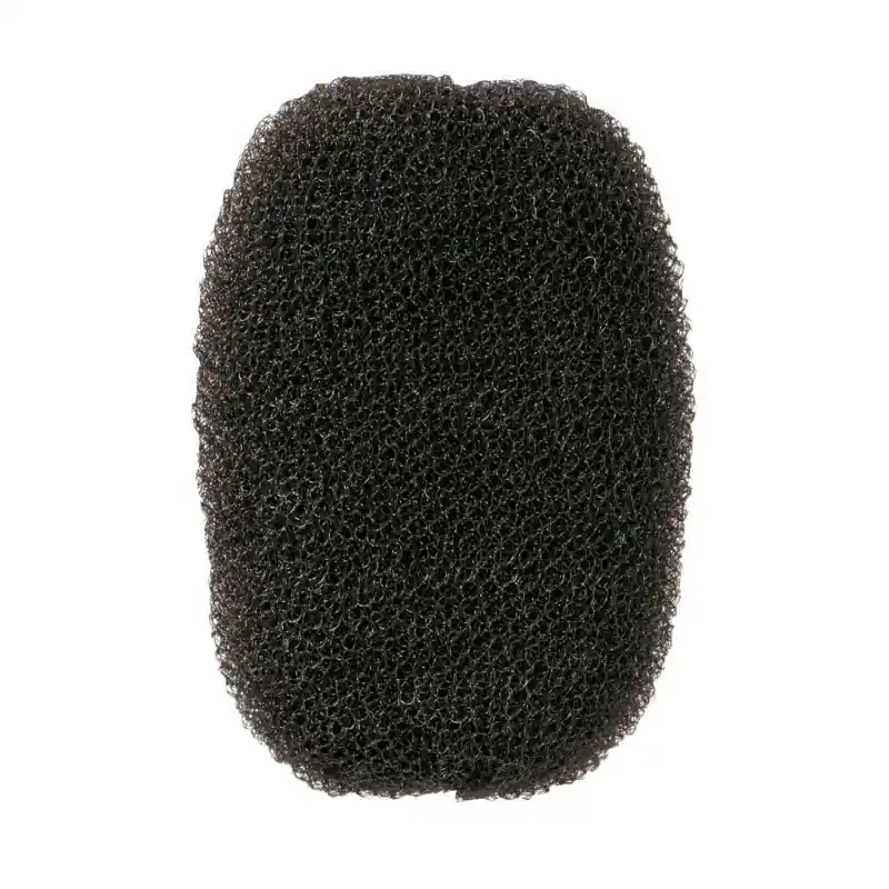 Ausverkauf Haarunterlage Haarknoten schwarz 7 x 11 cm