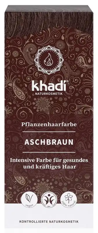 Pflanzenfarbe ASCHBRAUN Markenprodukt