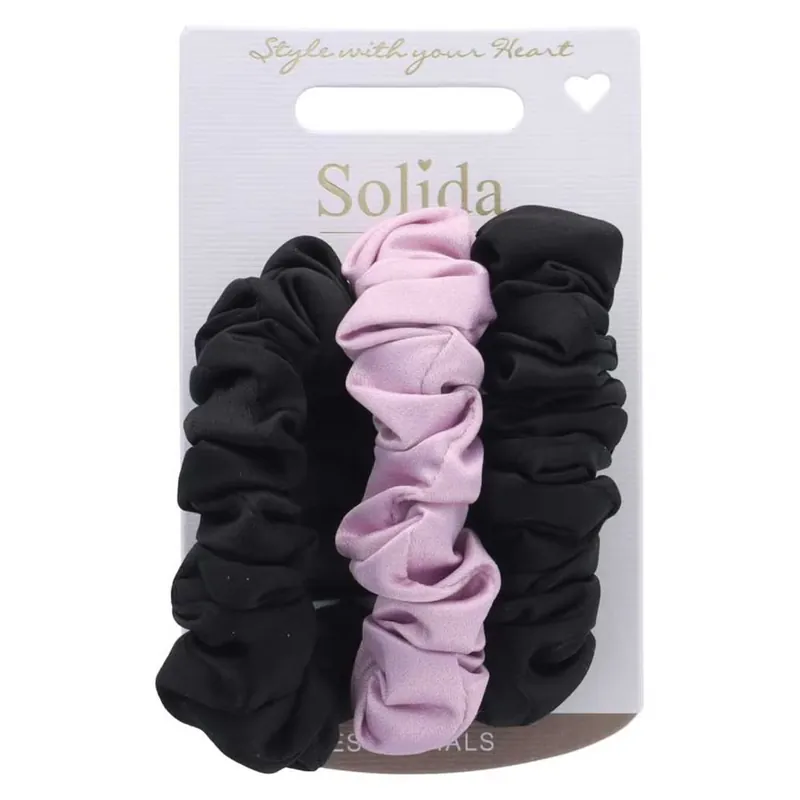 Saisonangebot Scrunchie-Set mit Satin-Optik