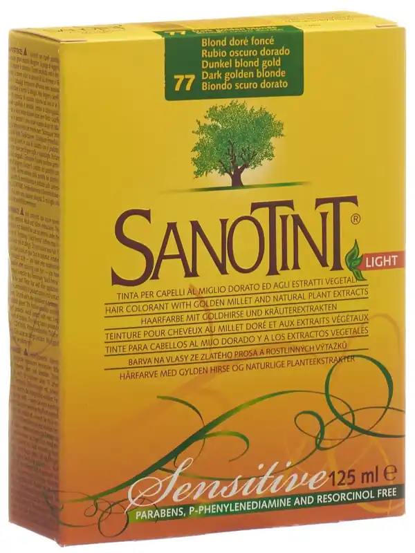 Angebot Sensitive Light Haarfarbe 77 dunkelblond gold