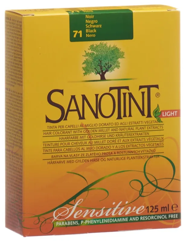 Top-Seller Sensitive Light Haarfarbe 71 schwarz