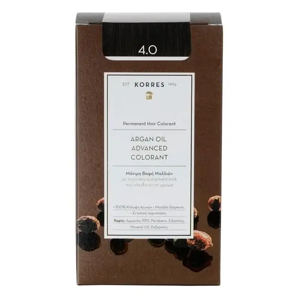 Argan Oil Hochentwickelte Coloration 4.0 Mittelbraun Preisreduziert