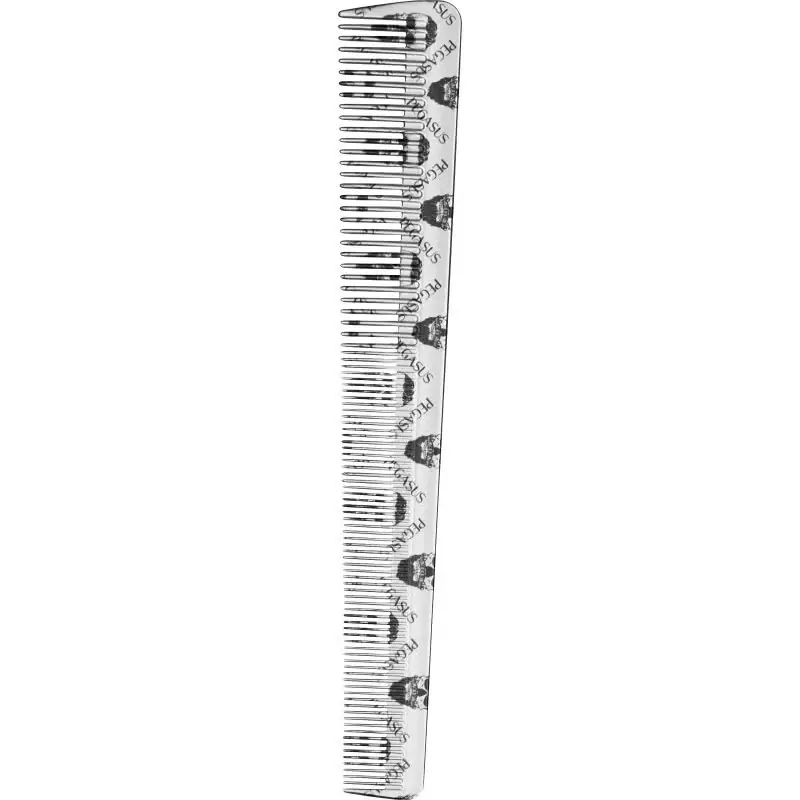 Schneller Versand Skulleto 303 silber Haarschneidekamm 13,0 cm
