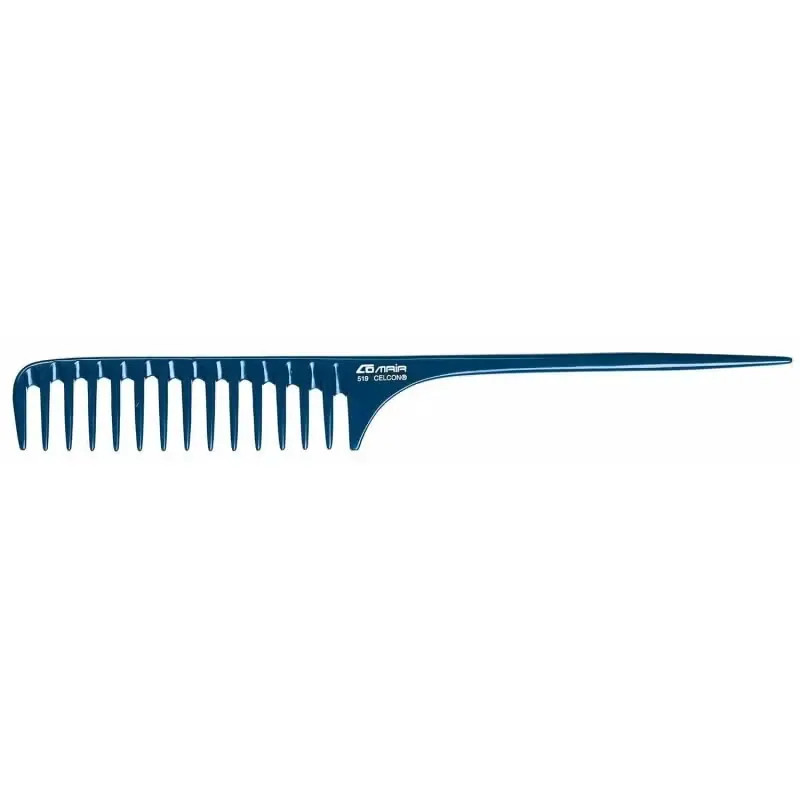 Neu Im Sortiment Blue Profi-Line 519 Stielkamm grob