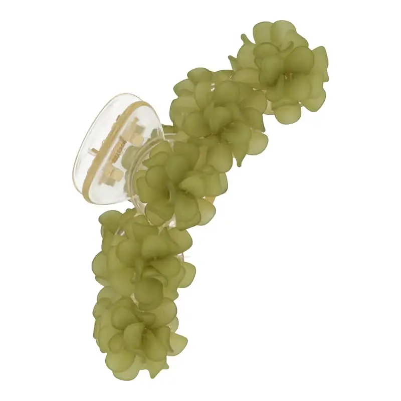 Preis Gesenkt Accessoires Klemme 3D Blume 11.5 x 4 cm grün