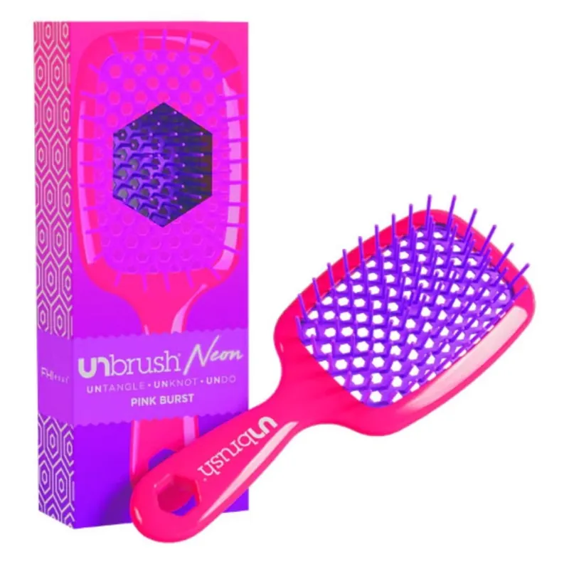 Sofort Bestellen Entwirrbürste Neon Pink Burst