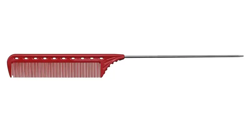 Stielkamm Nr. 122 rot 25 cm Direkt Vom Hersteller