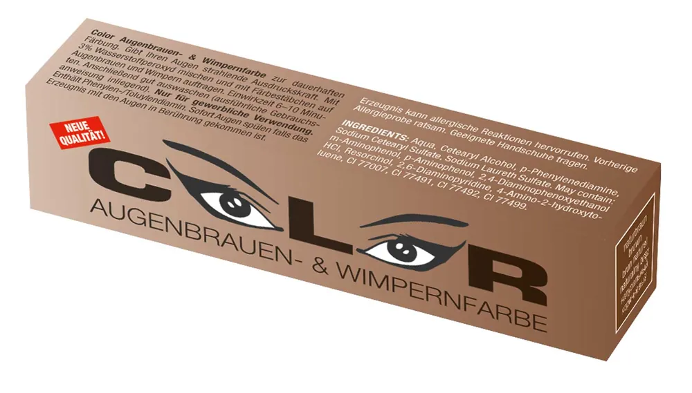 Abverkauf Comair Color Augenbrauen- und Wimpernfarbe naturbraun 15ml