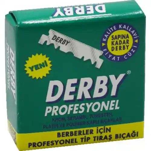 Abverkauf Derby Professional Rasierklingen 5 x 100er