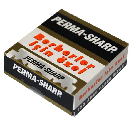 Preisreduziert Perma Sharp Professional Rasierklingen 3 x 100er