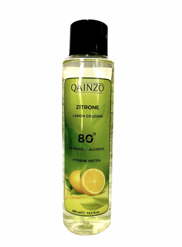 Qainzo After Shave Cologne 80° Lemon 400ml Must-Have