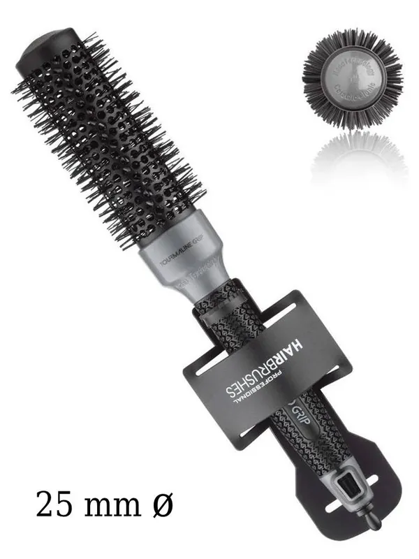 Thermobürste Tourmaline Griff 25mm Neu