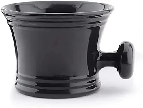 Schneller Versand Barber Pro Rasiermug Porzellan schwarz