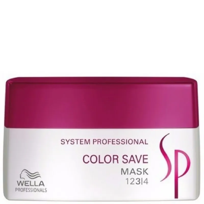 Solange Der Vorrat Reicht Wella SP System Professional Color Save Mask 200ml