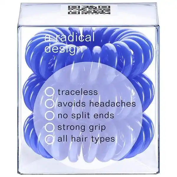 Neu Im Sortiment Invisibobble ORIGINAL Navy Blue - Haargummi 3 Stück