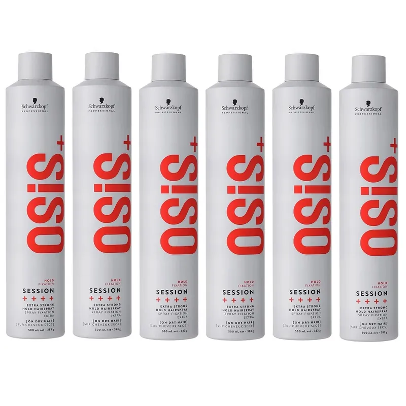 Saisonangebot Schwarzkopf OSiS+ Session extreme Hold Hairspray 6x500ml