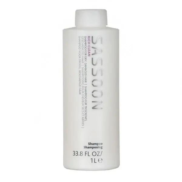 Sassoon Rich Clean Shampoo 1000ml Garantierte Lieferung