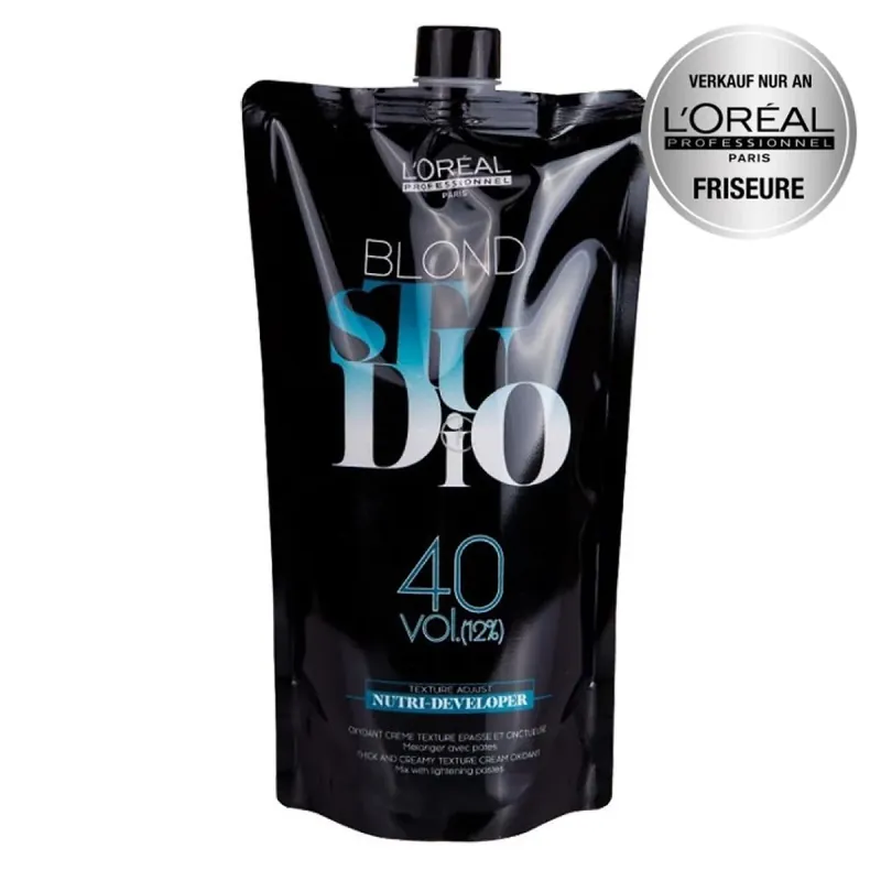 Zertifiziert L'Oréal Blond Studio Platinium Nutri-Developpeur 12 % 40 Vol. 1000 ml