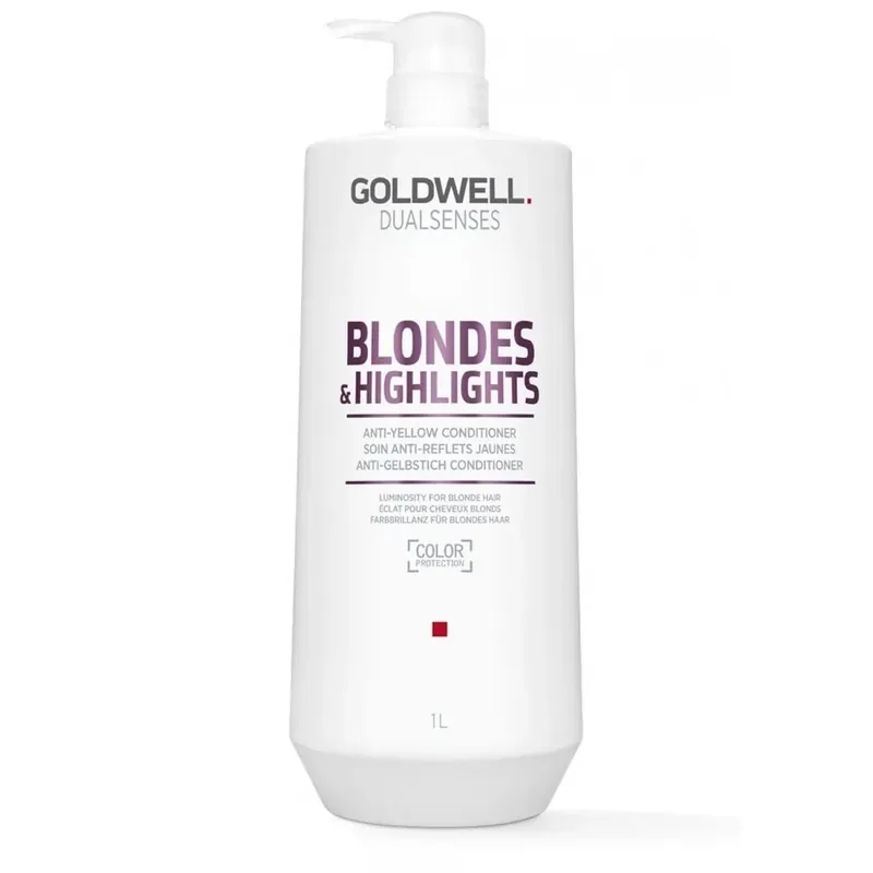 Goldwell Dualsenses Blondes & Highlights Anti-Yellow Conditioner 1000ml Letzte Chance