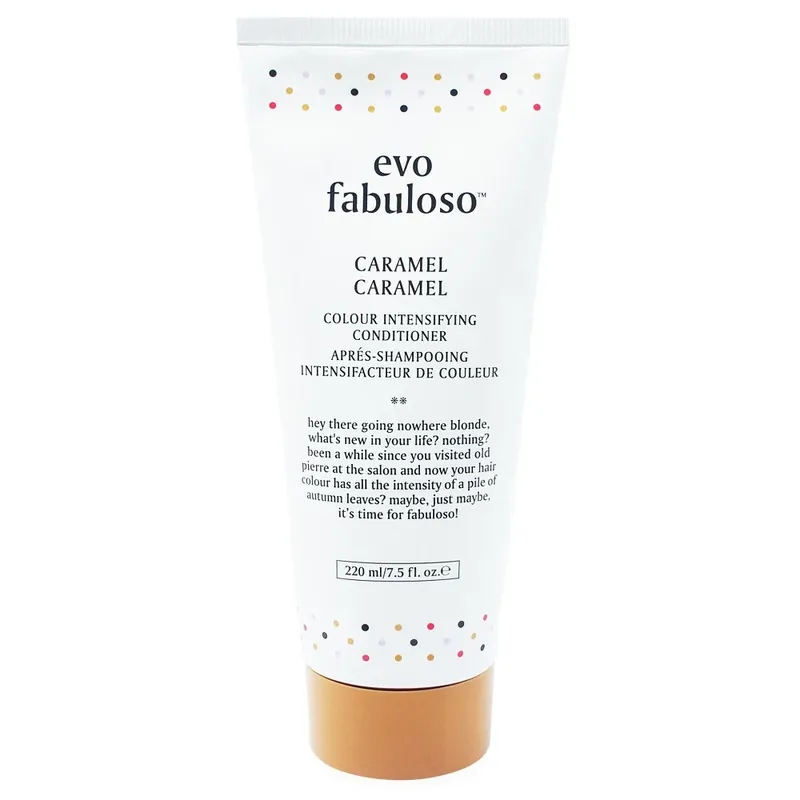 Evo Fabuloso CARAMEL Colour Boosting Treatment 220 ml Solange Der Vorrat Reicht