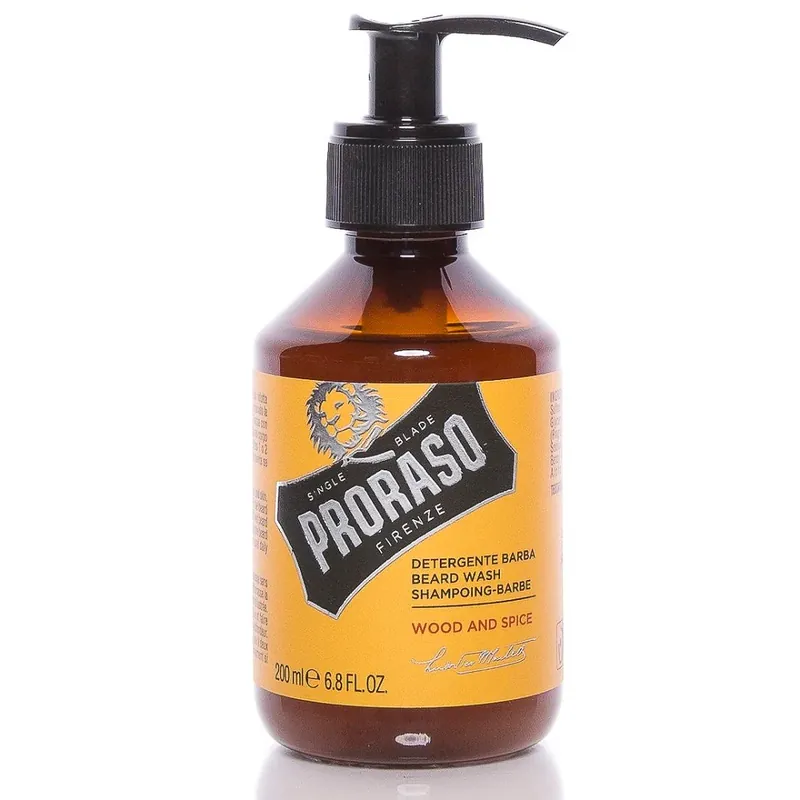 Proraso Wood & Spice Beard Wash Shampoo 200ml Aktuell