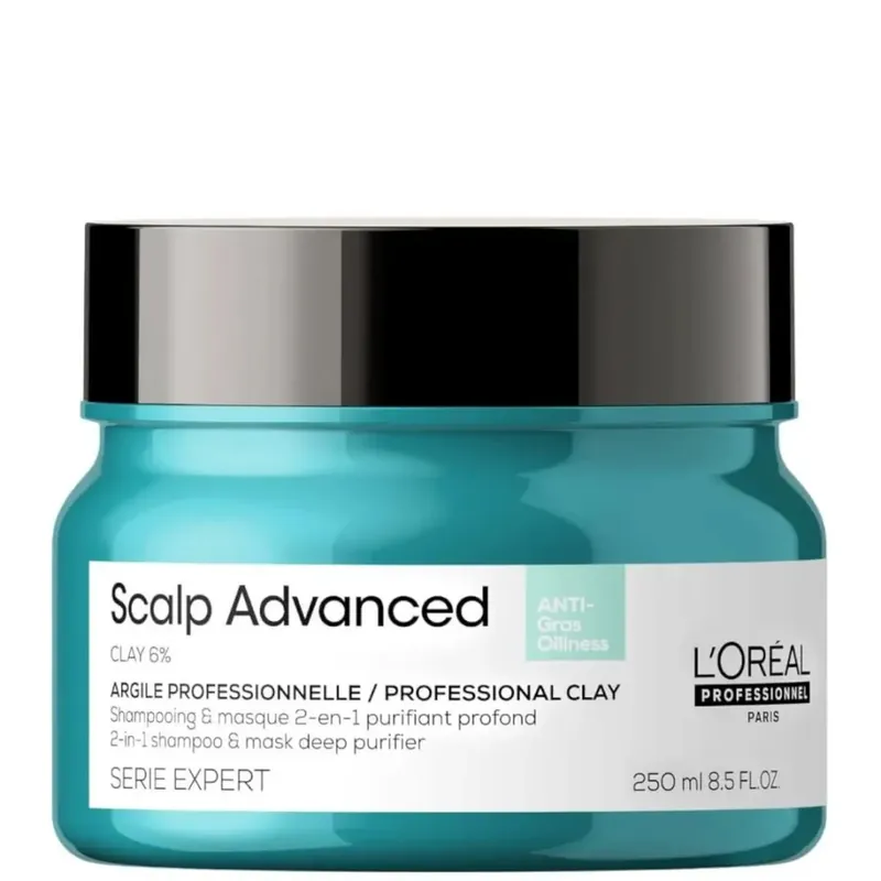 L'Oréal Professionnel Paris Série Expert Scalp Advanced Anti-Oiliness 2in1 Deep Purifier Clay 250 ml Sonderaktion