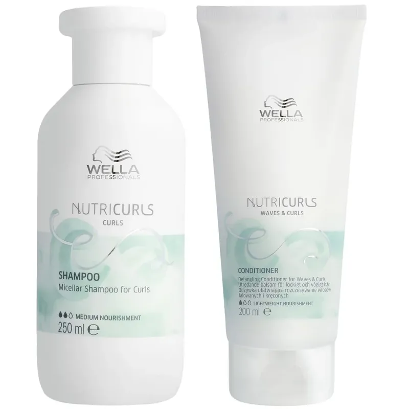 Direktkauf Wella Professionals Nutricurls Set - Shampoo 250 ml + Conditioner 200 ml