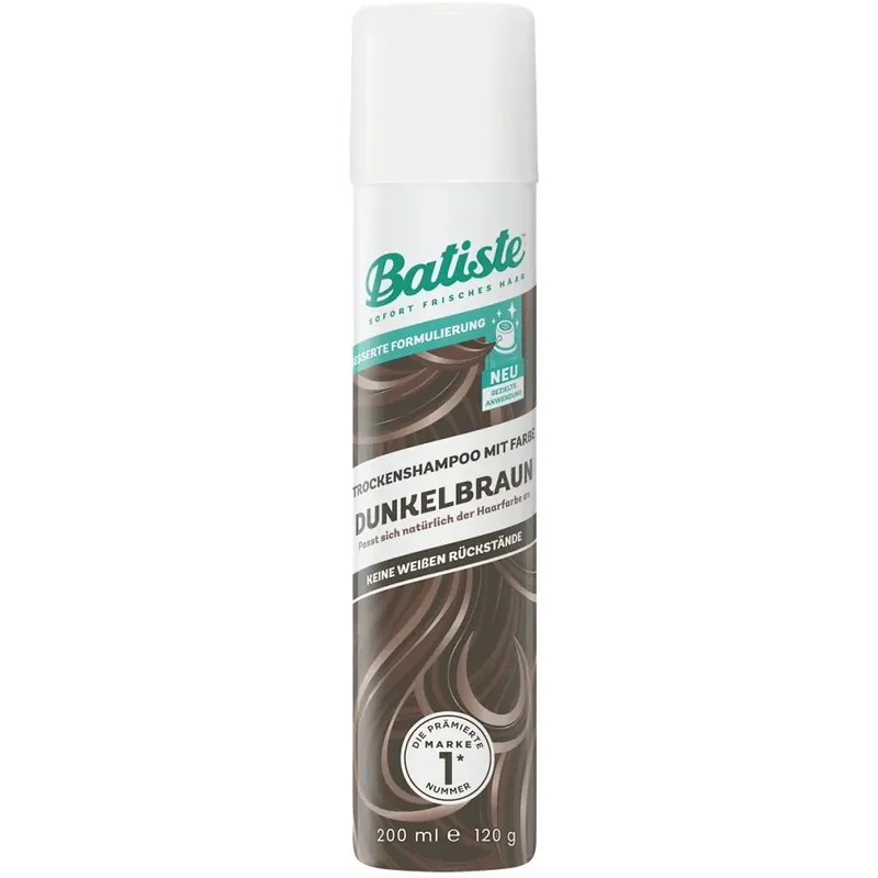 Batiste Trockenshampoo mit Farbe - DUNKELBRAUN 200ml Sofort Bestellen
