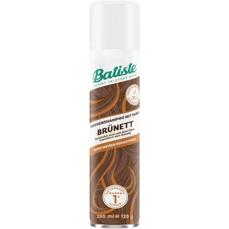 Nur Heute Batiste Trockenshampoo mit Farbe - BRÜNETTE 200ml