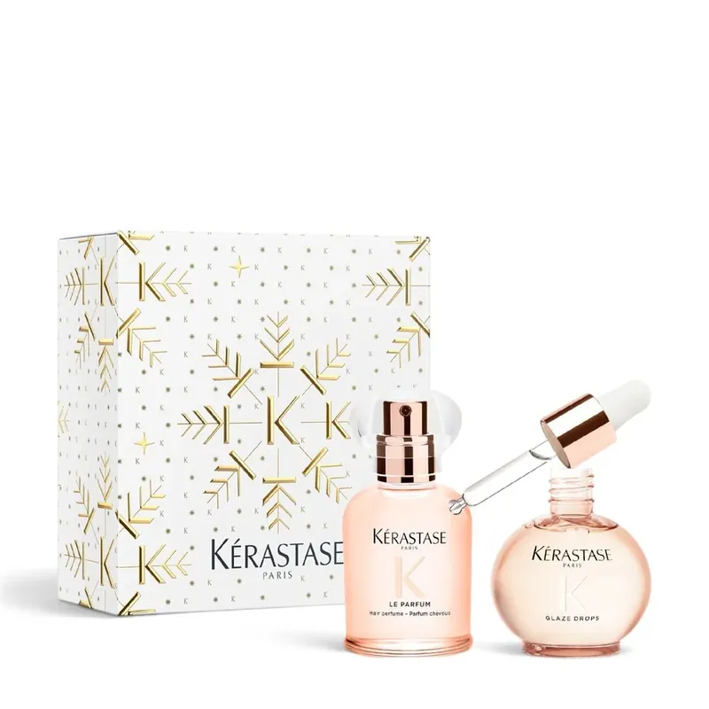 Kérastase Gloss Absolu Mist Duo Holiday Set – Glaze Drops 45 ml + Le Parfum 30 ml Jetzt Bestellen