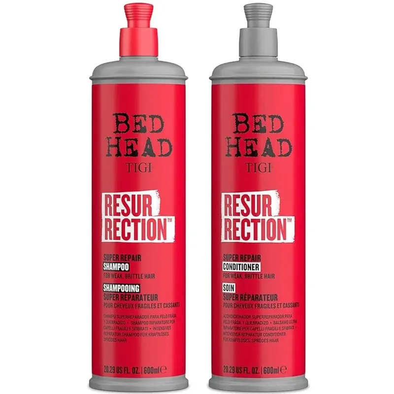 Tigi Bed Head Resurrection Duo - Shampoo 600 ml + Conditioner 600 ml Rabatt