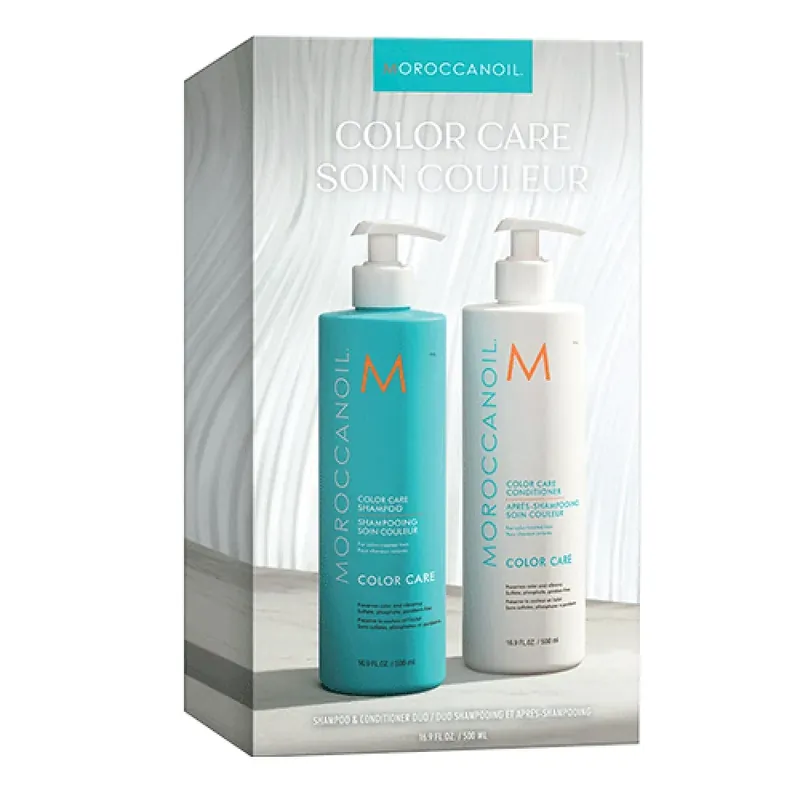 Abverkauf Moroccanoil Color Duo - Shampoo 500 ml + Conditioner 500 ml
