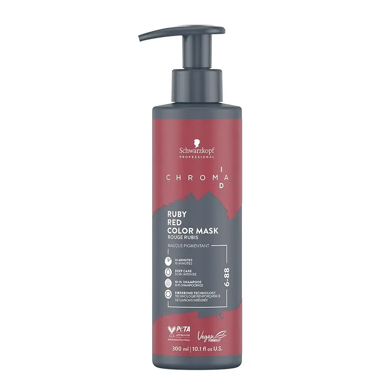 Schwarzkopf Professional Chroma ID Color Mask 6-88 Ruby Red 300ml Neu
