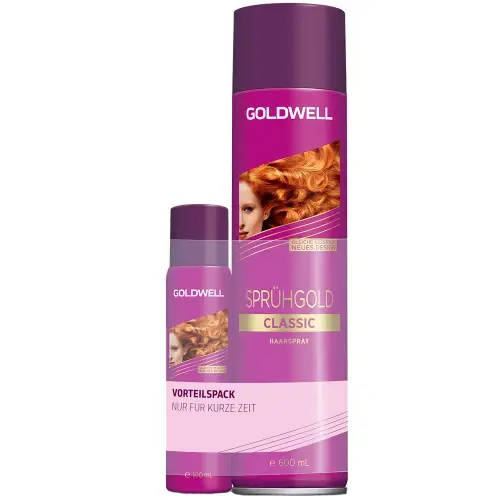 Aktuell Goldwell Sprühgold Classic DUO-PACK 600ml + 100ml