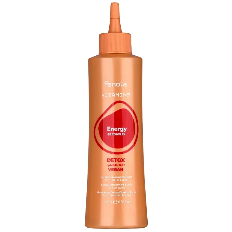 Fanola Vitamins Energy Detox Scalp Fluid Scrub 195 ml Rabatt