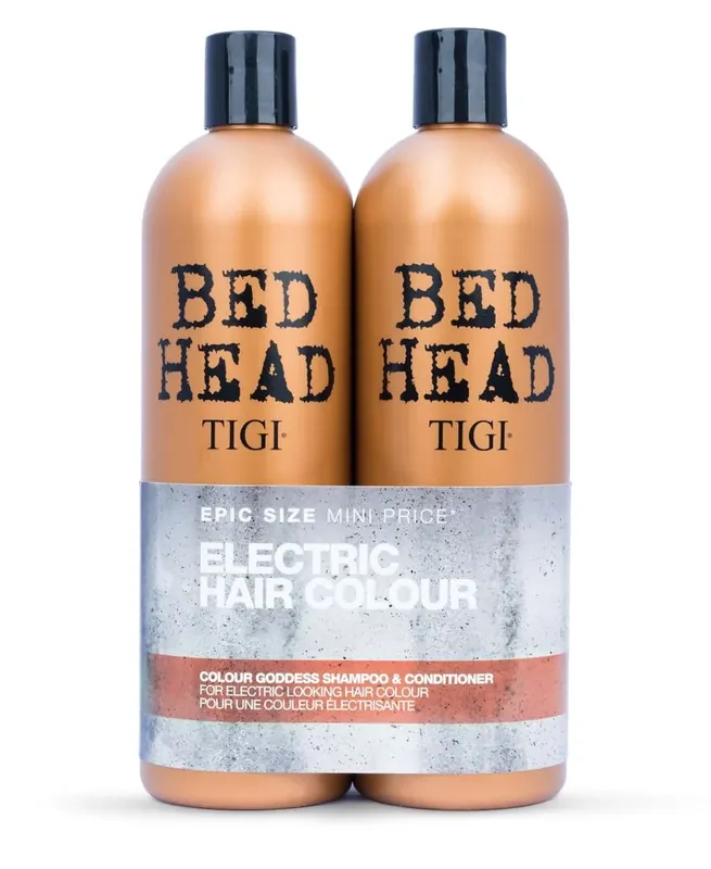 Preiswert Tigi Bed Head Colour Goddess Oil Infused Tween Duo Shampoo 750ml + Conditioner 750ml