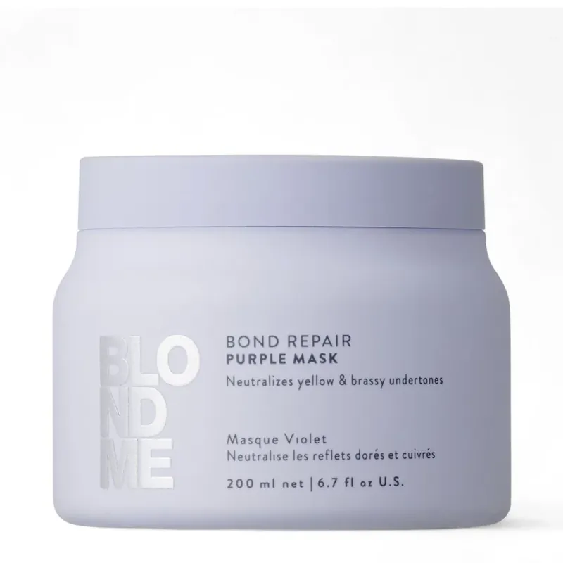 Expressversand Schwarzkopf Professional Blondme Bond Repair Purple Mask 200 ml
