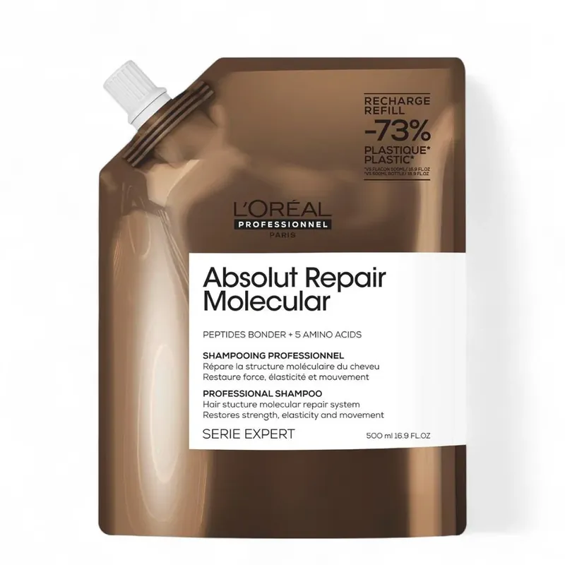 Sichere Zahlung L'Oréal Professionnel Serie Expert Absolut Repair Molecular Shampoo Refill 500 ml