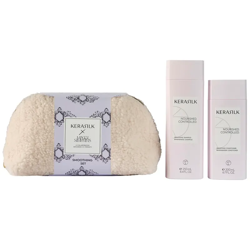 Kerasilk Smoothing Geschenkset - Bändigendes Shampoo 250 ml + Conditioner 200 ml Bestpreis