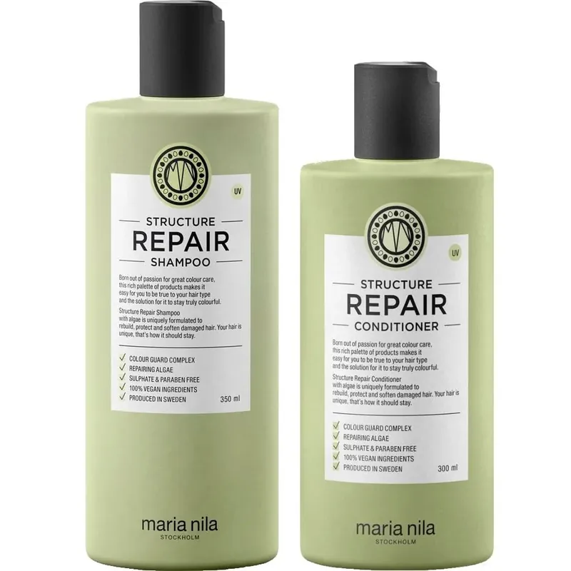Jetzt Bestellen Maria Nila Structure Repair Set - Shampoo 350 ml + Conditioner 300 ml
