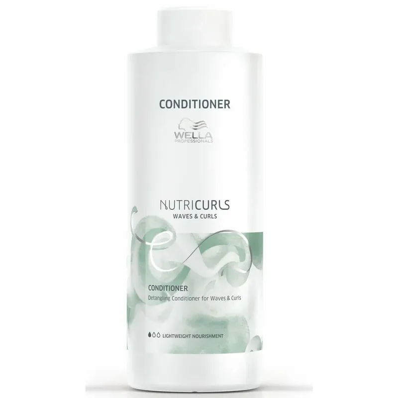 Heißes Angebot Wella Professionals Nutricurls Conditioner für Locken und welliges Haar 1000 ml