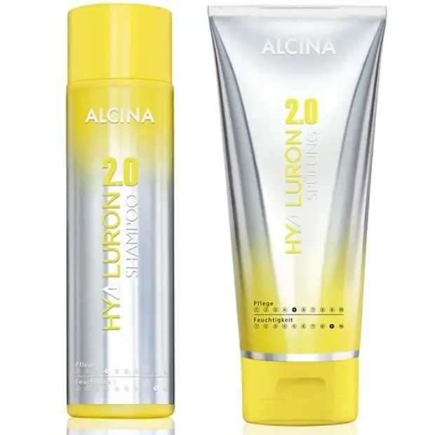 Alcina Hyaluron Set - 2.0 Shampoo 250 ml + 2.0 Spülung 200 ml Meistverkauft