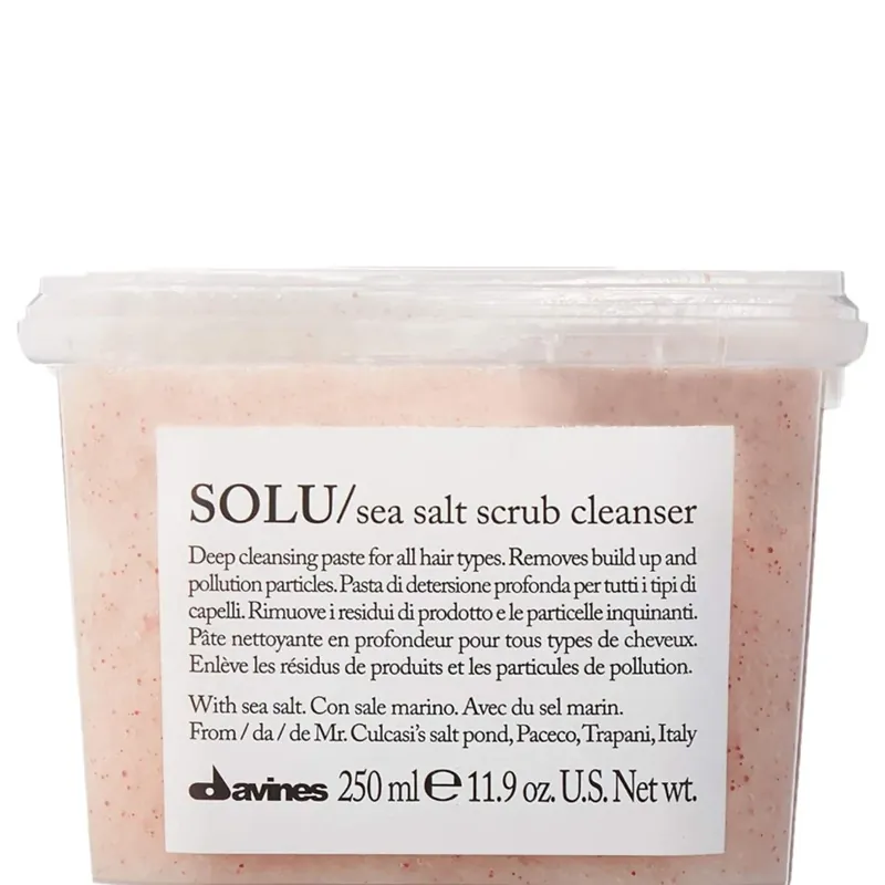 Davines Essential Haircare Solu Sea Salt Scrub Cleanser 250 ml Mega-Angebot
