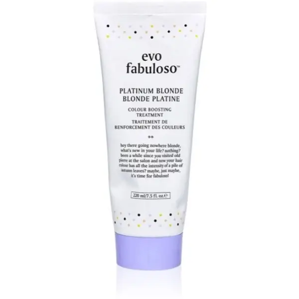 Evo Fabuloso Platinum Blonde Colour Boosting Treatment 220 ml Direkt Vom Hersteller