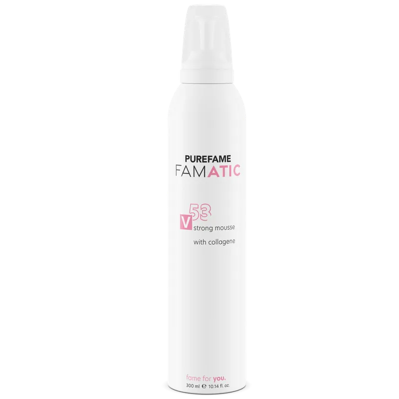 Billig PUREFAME FAMATIC Hair Mousse Strong V53 300 ml