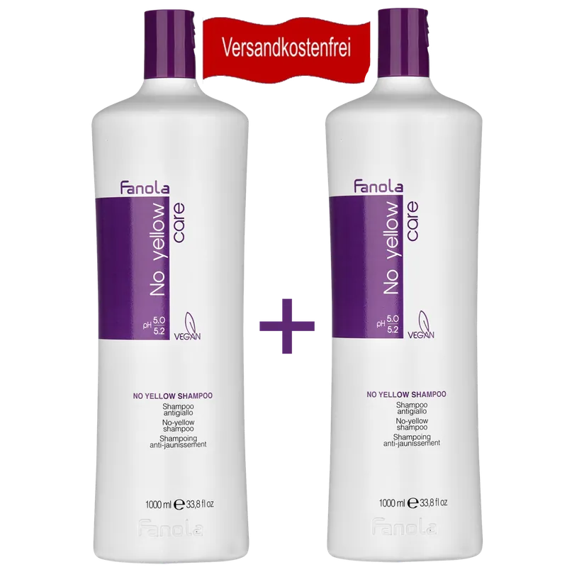 Nur Heute Fanola No Yellow Set Shampoo 2 x 1 L