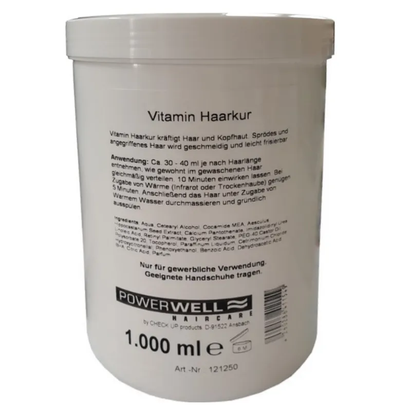 Top-Seller POWERWELL Vitamin Haarkur 1 L