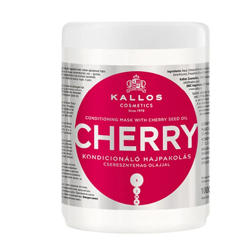 Meistverkauft KALLOS COSMETICS KJMN Cherry Conditioning Hair Mask 1 L