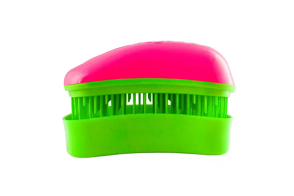 Dessata Mini-Anti-Tangle Bürste fuchsia/lemon Abverkauf