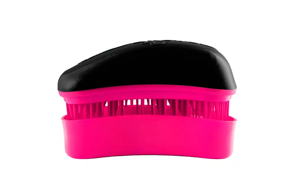 Dessata Mini-Anti-Tangle Bürste schwarz/fuchsia Begrenztes Angebot